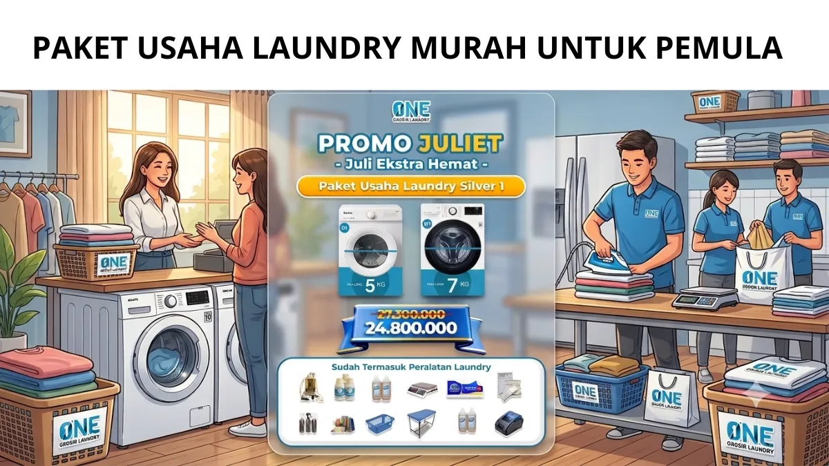 Paket Usaha Laundry Murah untuk Pemula
